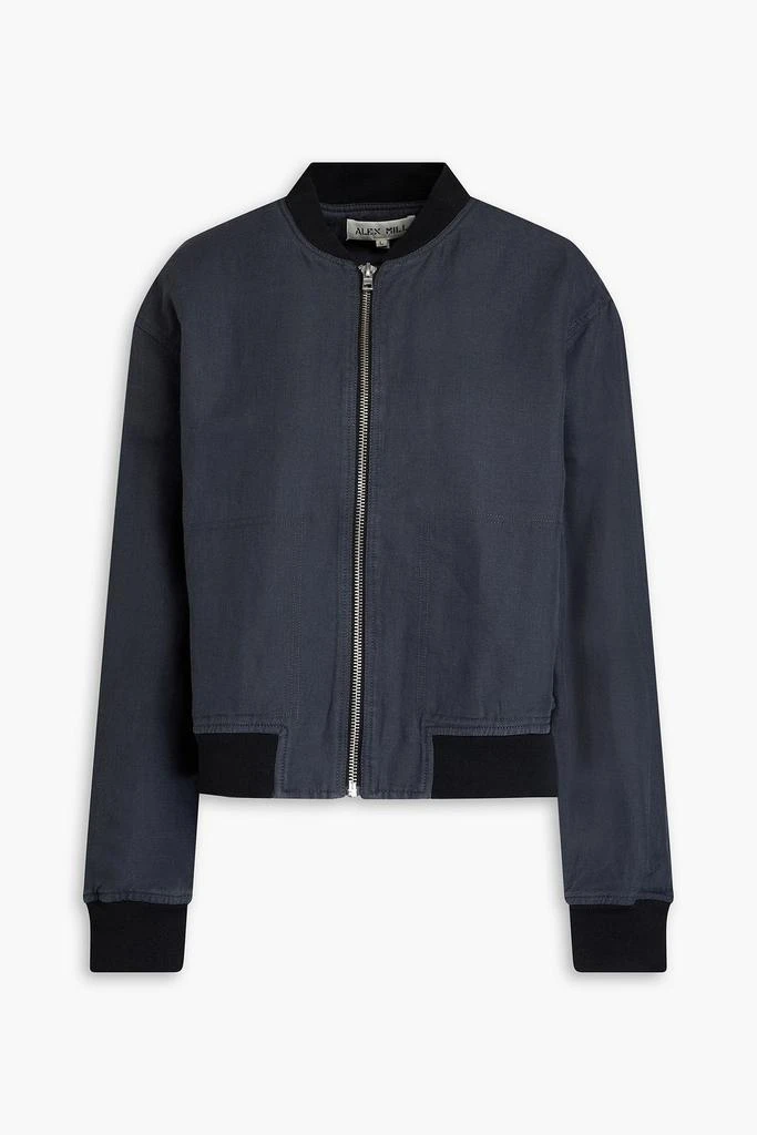 商品Alex Mill|Madeline linen, Lyocell and cotton-blend twill bomber jacket,价格¥858,第1张图片