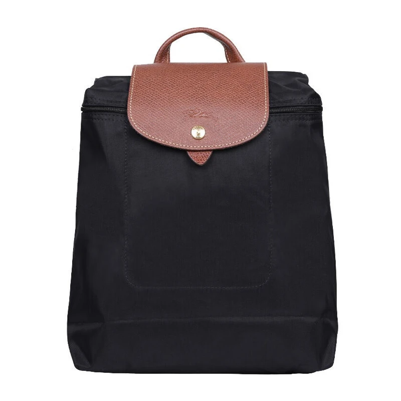 商品Longchamp|Longchamp 珑骧 黑色尼龙女士背包 1699089001,价格¥601,第1张图片