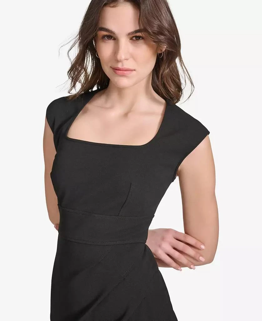 商品Calvin Klein|Women's Square-Neck Sheath Dress,价格¥310,第4张图片详细描述