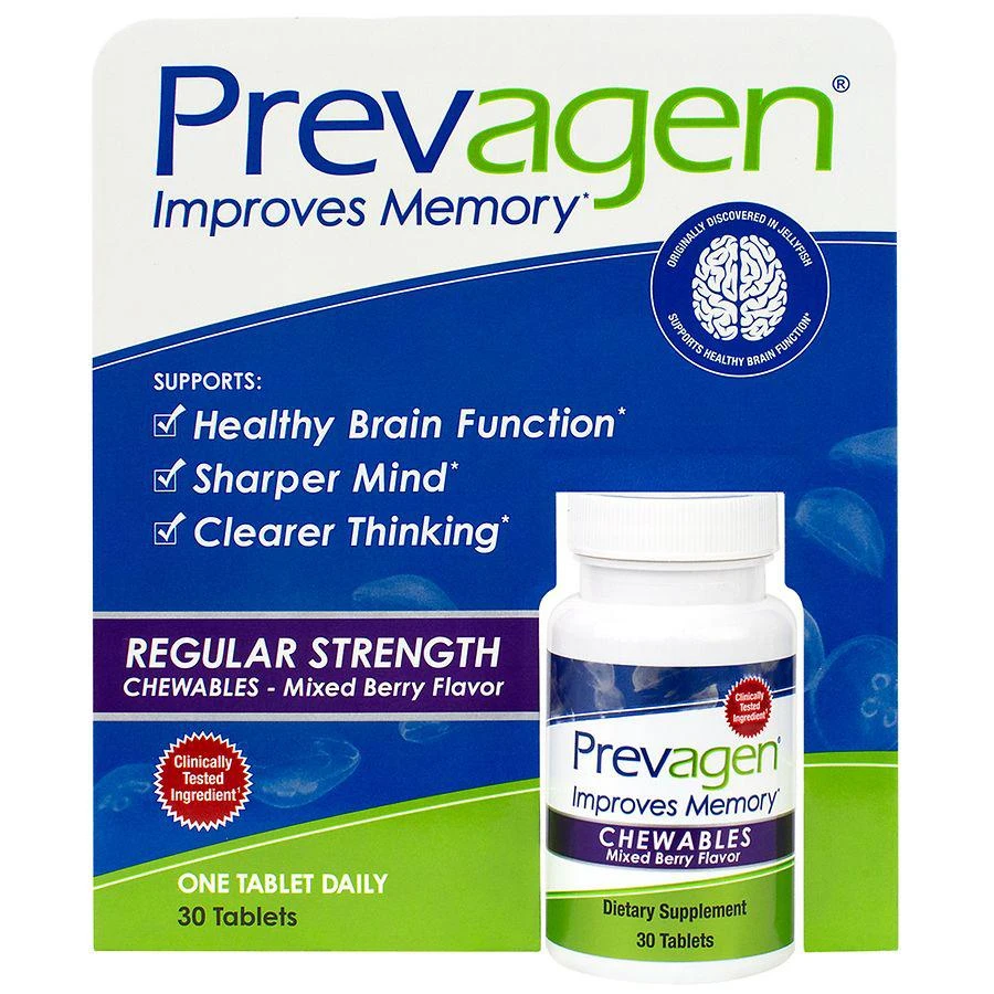 商品Prevagen|Regular Strength Chewables Mixed Berry,价格¥332,第1张图片