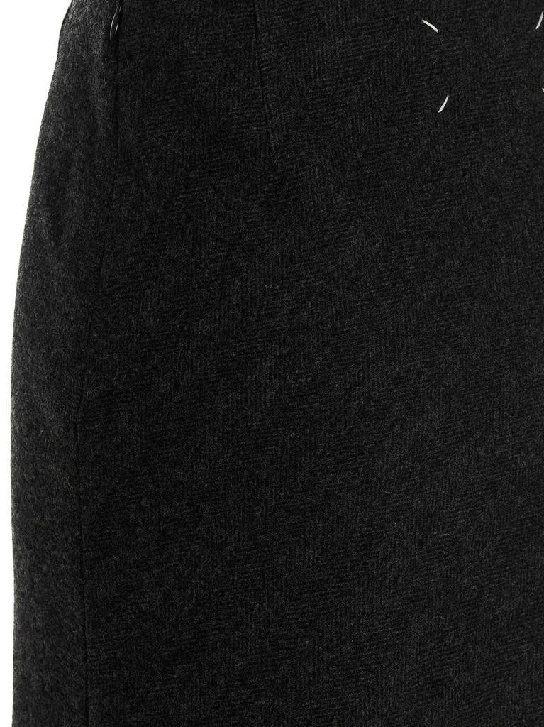 商品MAISON MARGIELA|Wool midi skirt,价格¥5073,第6张图片详细描述