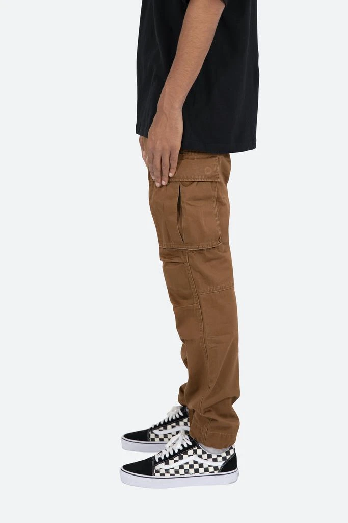 商品MNML|Vintage Twill Cargo Pants - Brown,价格¥242,第3张图片详细描述