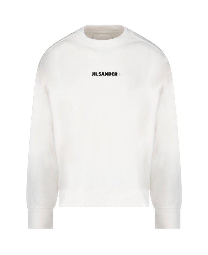 商品Jil Sander|Jil Sander Logo Printed Long-Sleeved Sweatshirt,价格¥1712,第1张图片