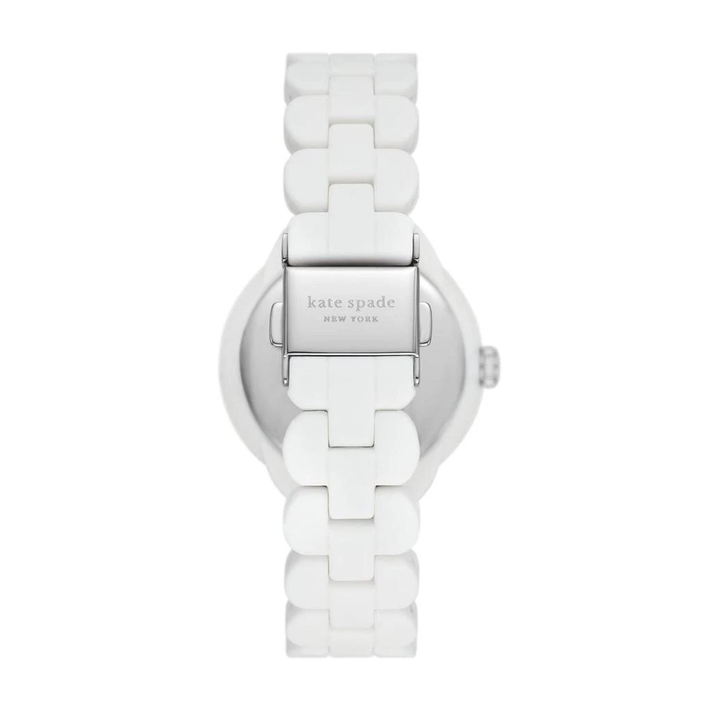 商品Kate Spade|Morningside Three-Hand Silicone Watch - KSW1794,价格¥1195,第3张图片详细描述