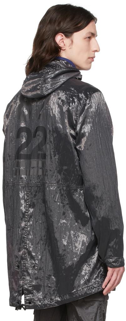 Black Nylon Coat商品第3张图片规格展示