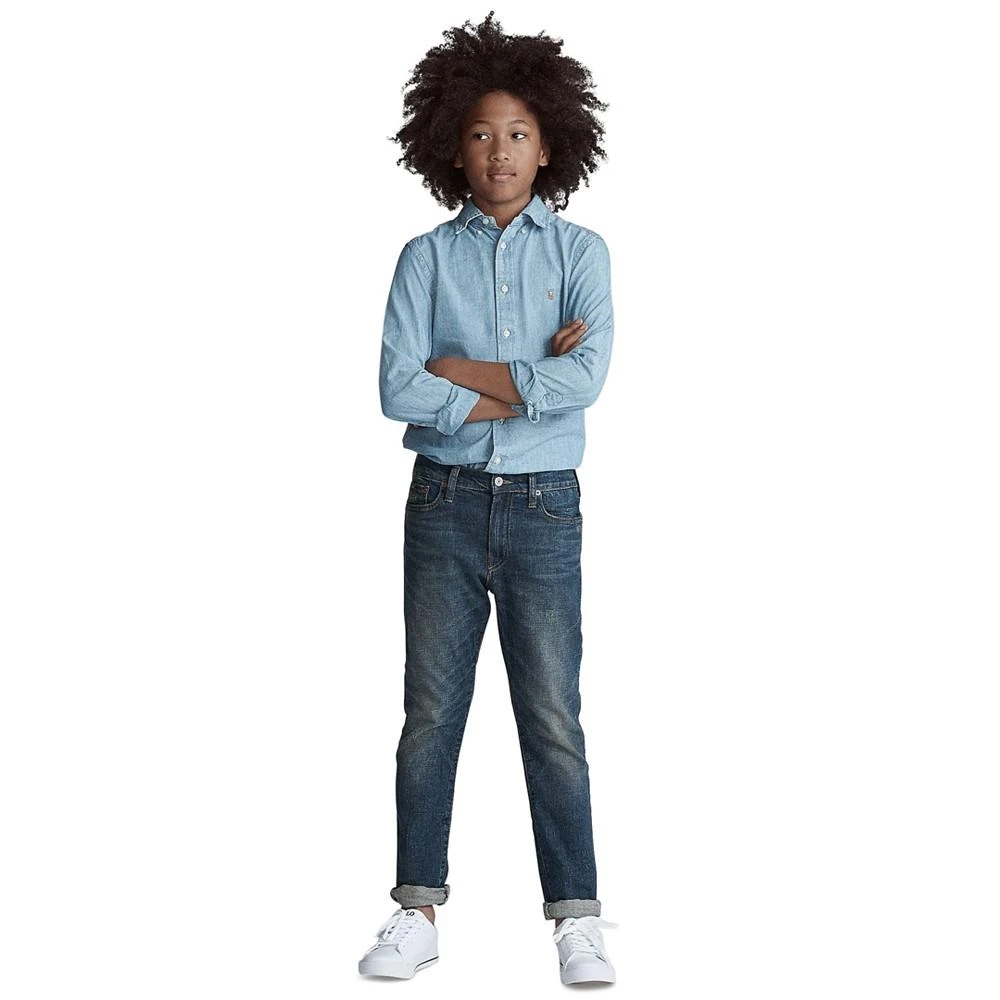 商品Ralph Lauren|大童款全棉长袖衬衫,价格¥422,第4张图片详细描述