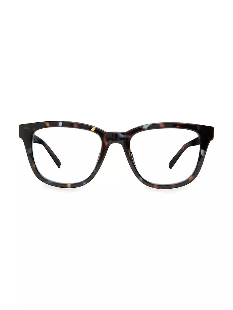 商品Kate Spade|Jazelle 51MM Blue Block Eyeglasses,价格¥502,第1张图片