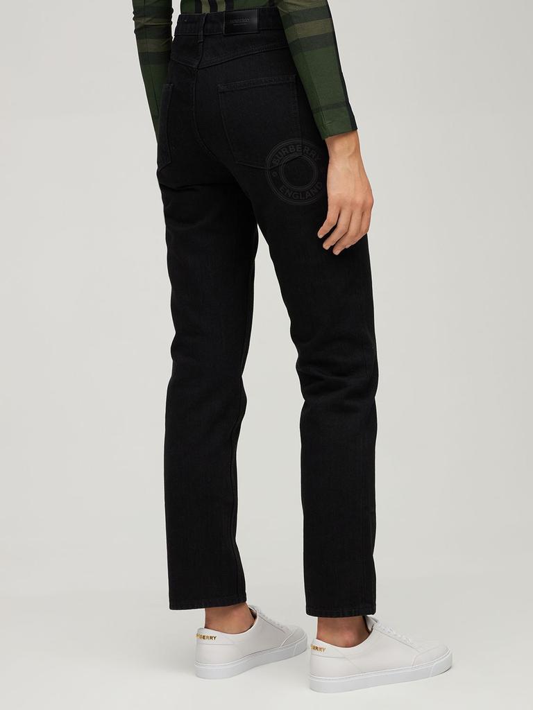 Feela Cotton Denim Straight Jeans商品第2张图片规格展示