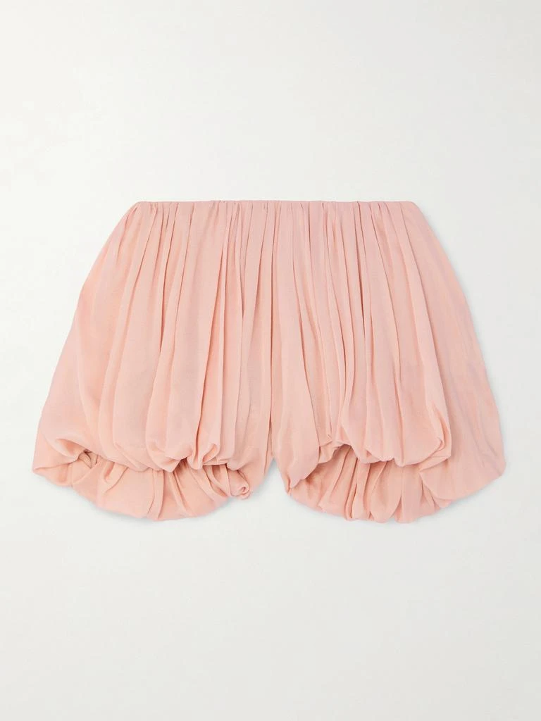 商品Chloé|褶裥真丝双绉短裤,价格¥11523,第1张图片