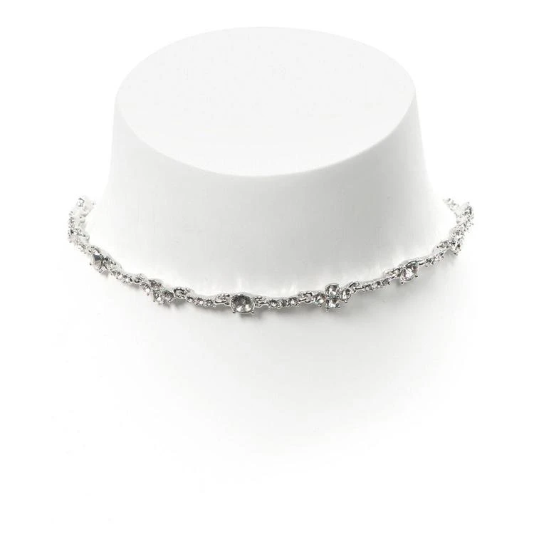 商品Givenchy|Silver-Tone Crystal Choker Necklace,价格¥205,第3张图片详细描述