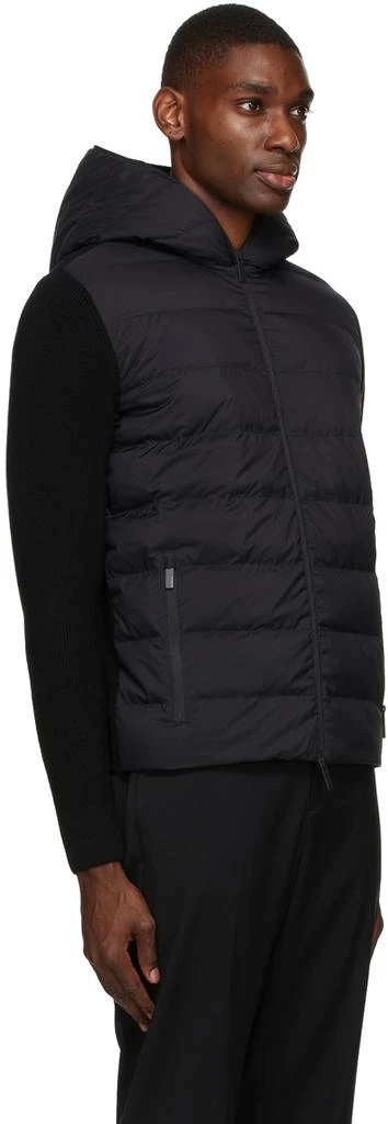 商品Moncler|Black Wool & Down Jacket,价格¥10841,第2张图片详细描述