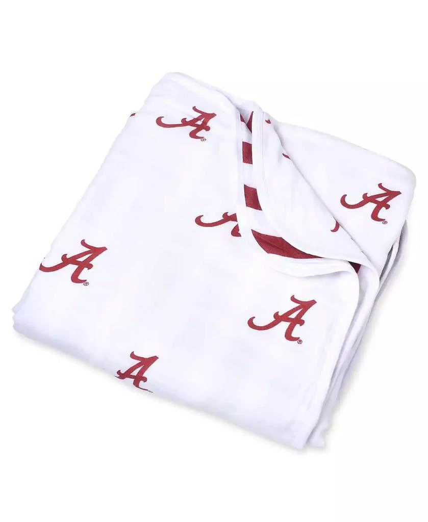 商品Three Little Anchors|Infant Boys and Girls Alabama Crimson Tide 47" x 47" Muslin 4-Layer Blanket,价格¥292,第1张图片