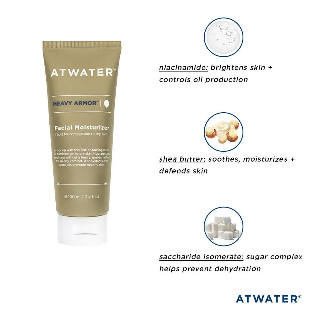 商品Atwater|Heavy Armor Facial Moisturizer,价格¥301,第4张图片详细描述