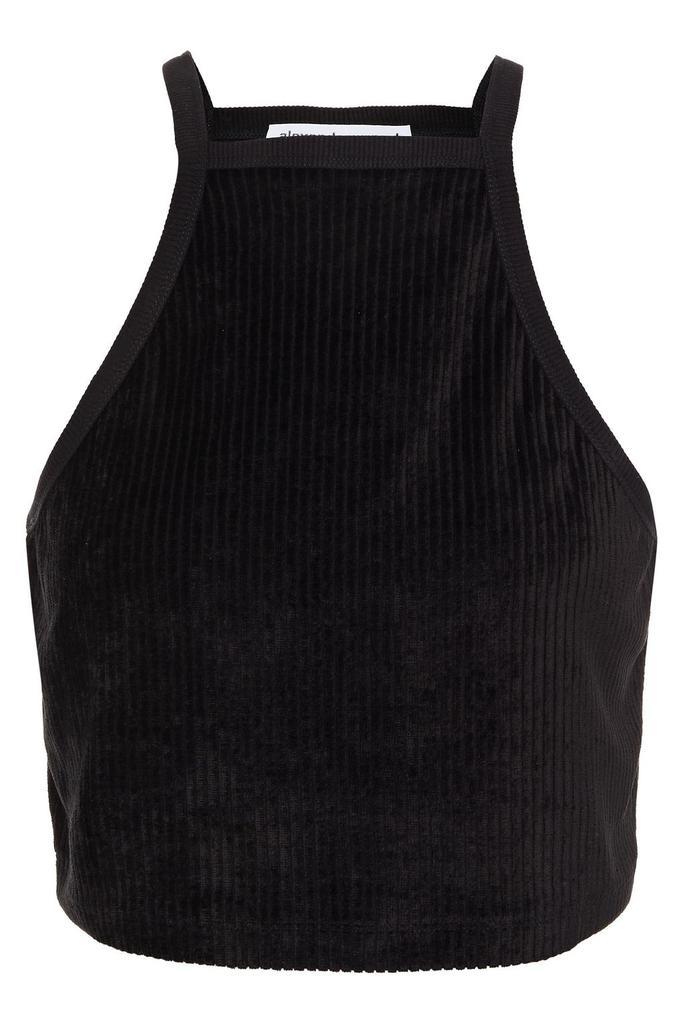 商品Alexander Wang|Cropped ribbed chenille top,价格¥823,第5张图片详细描述