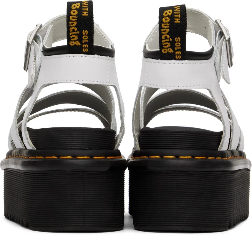 商品Dr. Martens|White Blaire Hydro Sandals,价格¥474,第2张图片详细描述