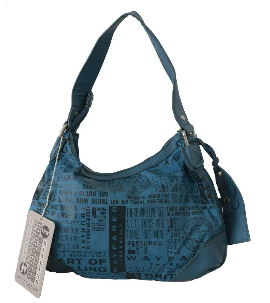 商品WAYFARER|WAYFARER Shoulder Handbag Printed Purse  Blue,价格¥914,第3张图片详细描述