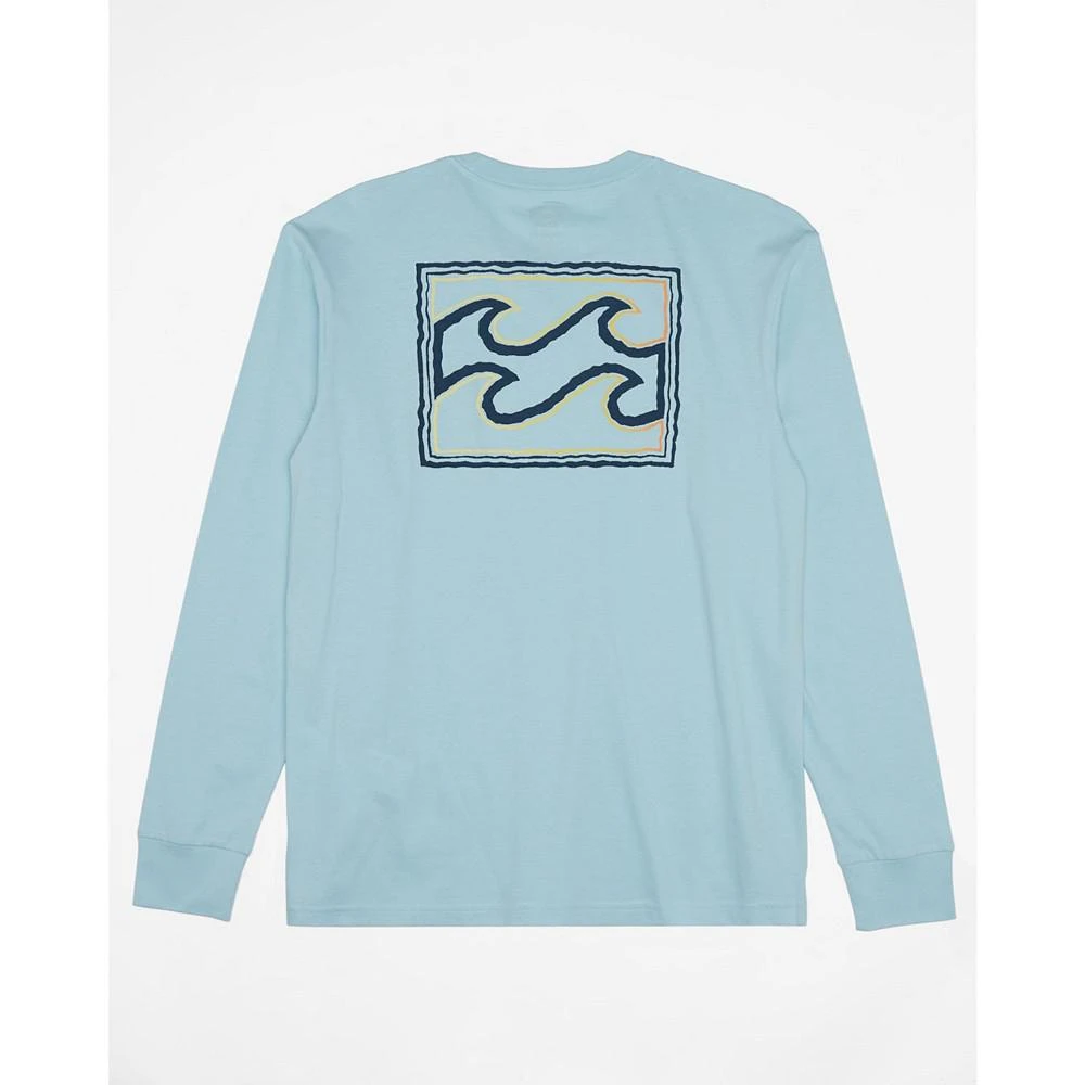 商品Billabong|Men's Crayon Wave Long Sleeve T-shirt,价格¥273,第1张图片