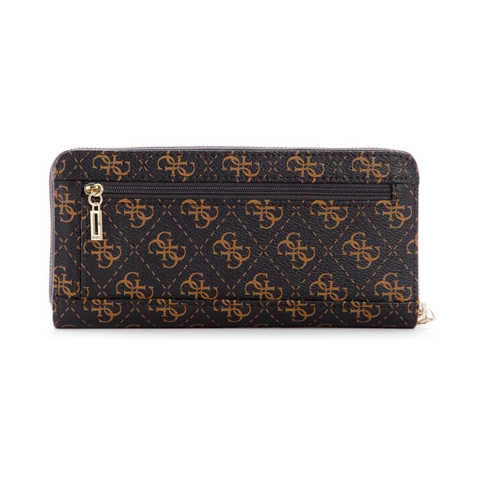 商品GUESS|Noelle Large Logo Zip Around Wallet Wristlet,价格¥373,第3张图片详细描述