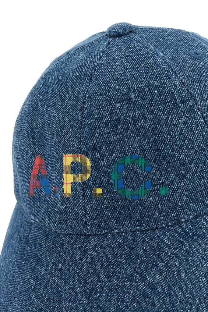 商品A.P.C.|Denim Charlie baseball cap,价格¥883,第3张图片详细描述