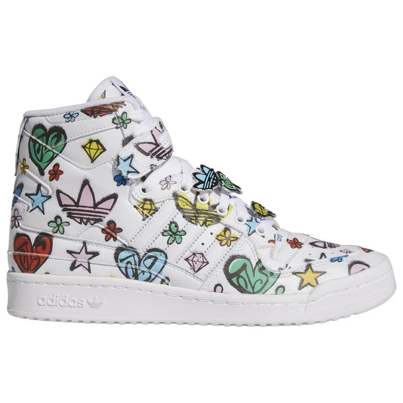 商品Adidas|adidas Originals Jeremy Scott Forum 84 Hi Mono - Women's,价格¥1339,第1张图片