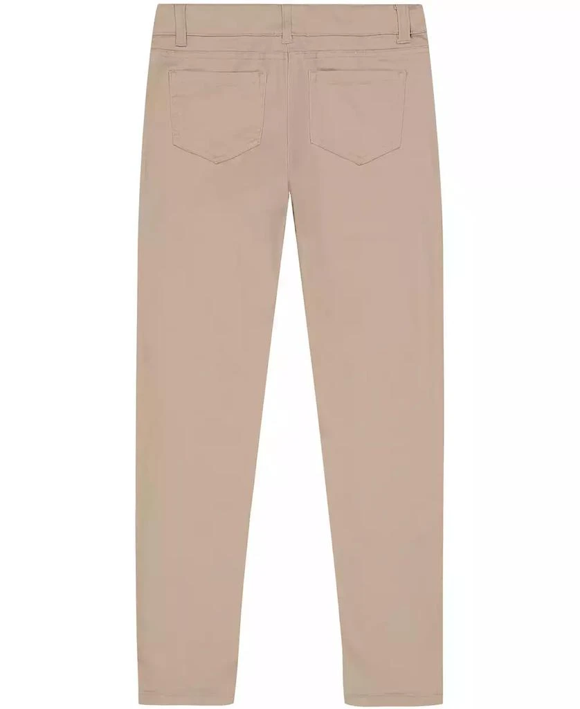 商品Nautica|Little Girls Uniform 5 Pocket Stretch Sateen Skinny Pants,价格¥108,第3张图片详细描述