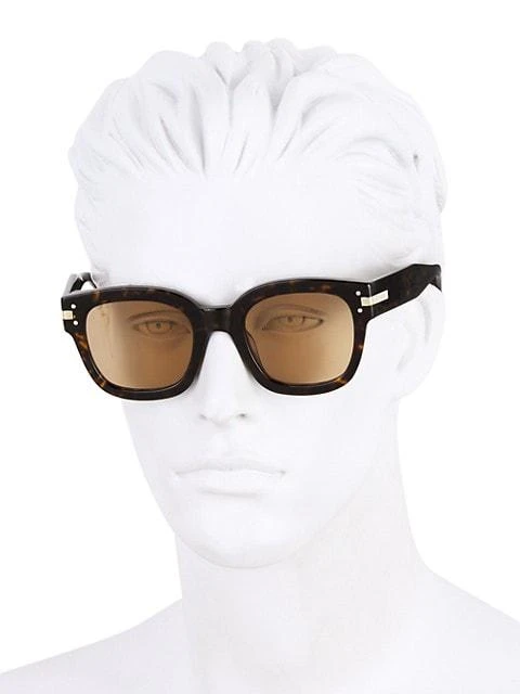 商品AMIRI|51.5 MM Classic Logo Sunglasses,价格¥1384,第4张图片详细描述