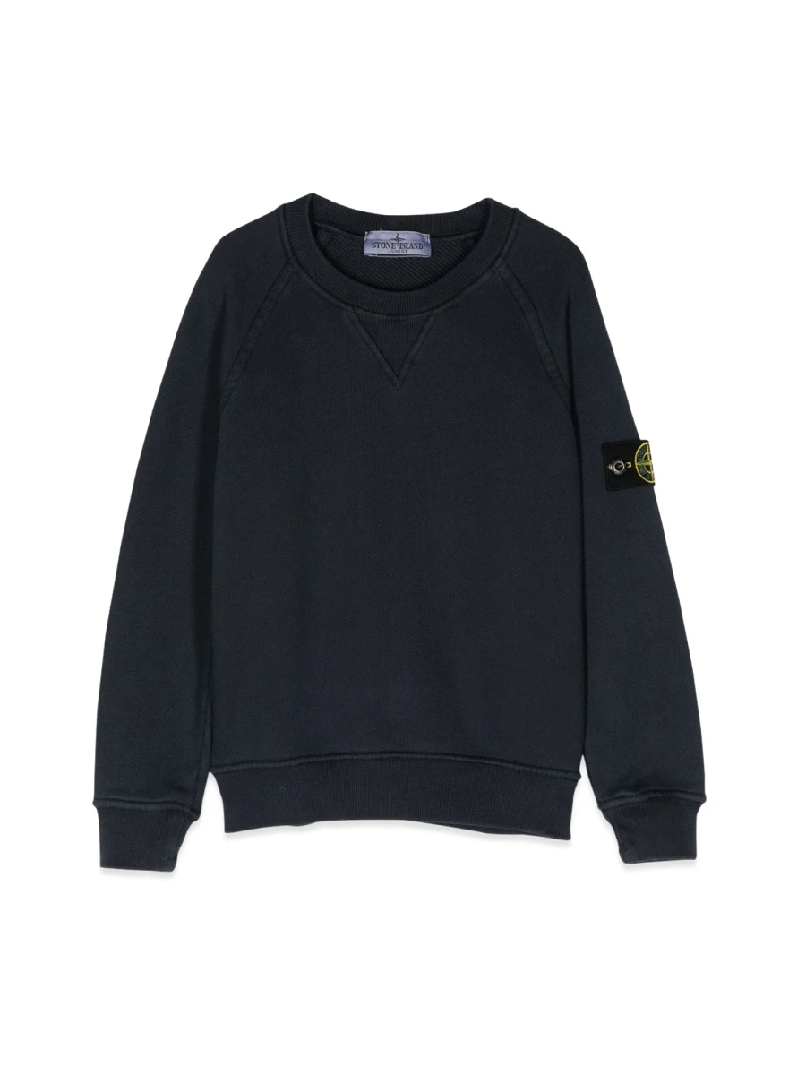 商品Stone Island|Stone Island 男童卫衣 791662141KV0120 蓝色,价格¥1060,第1张图片