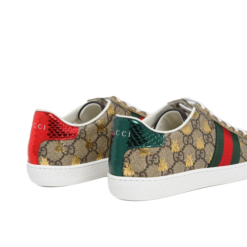 GUCCI 女士米印花运动鞋 550051-9N050-8465商品第2张图片规格展示