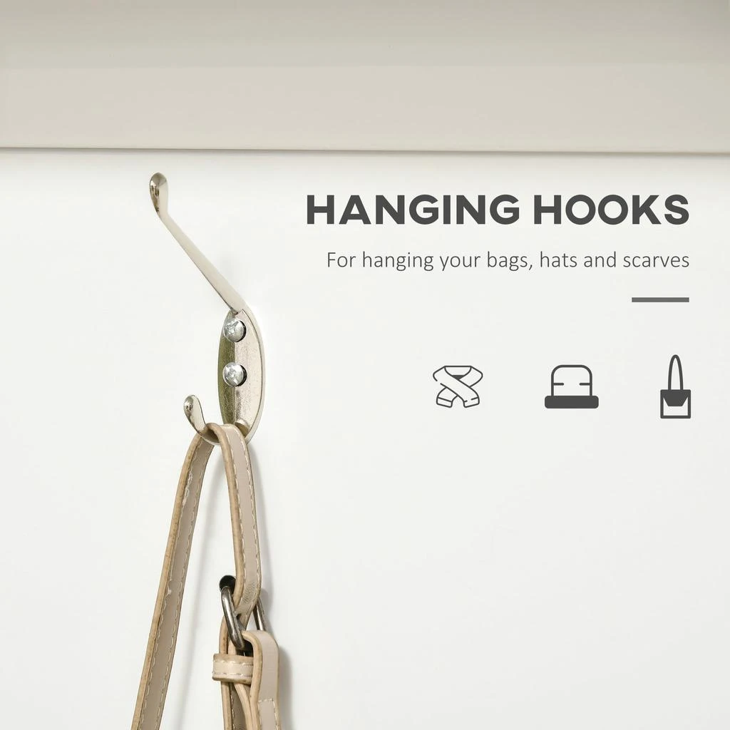商品Streamdale Furniture|Streamdale Ultimate Entryway Organizer Coat Rack,价格¥6861,第3张图片详细描述