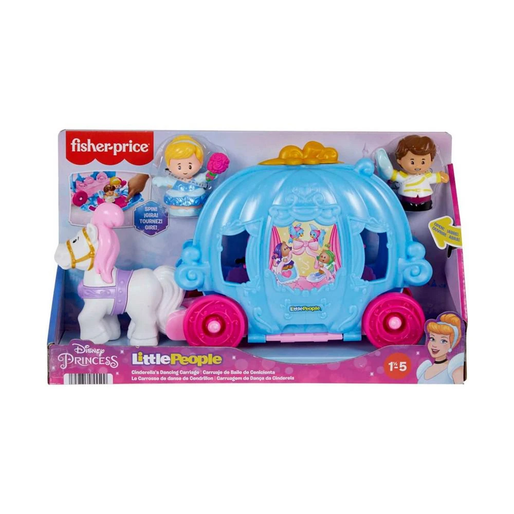 商品Fisher Price|Disney Princess Cinderella's Dancing Carriage by Little People Set,价格¥82,第3张图片详细描述