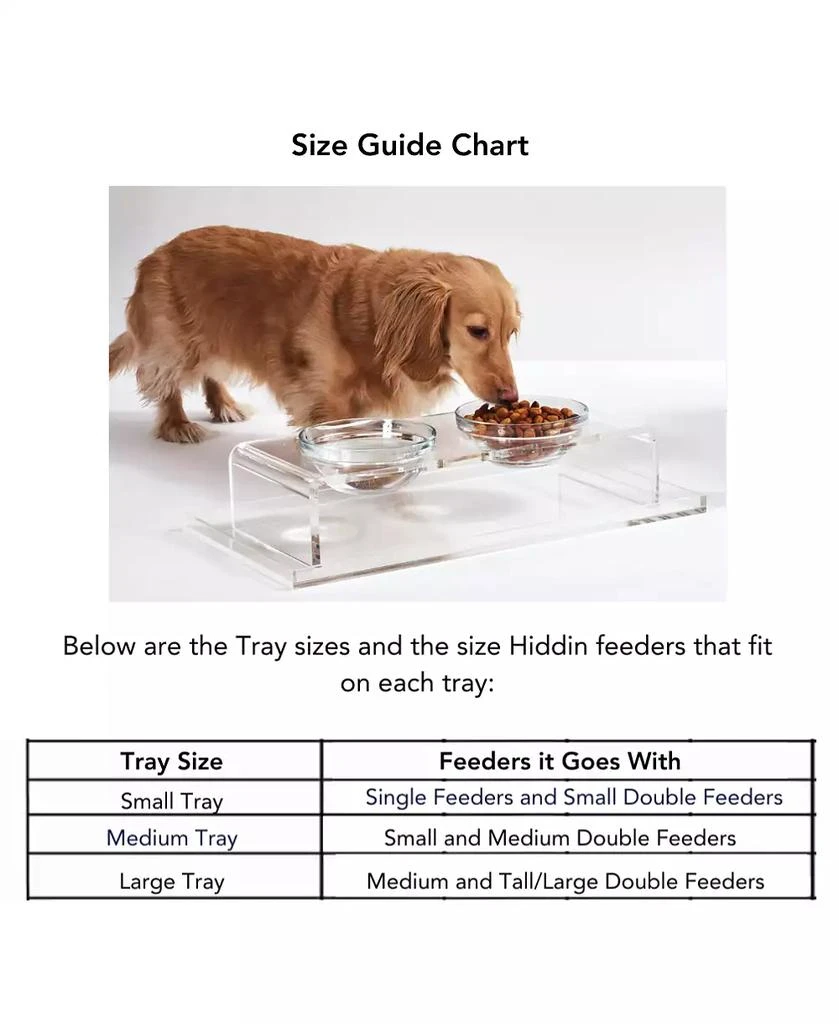 商品Hiddin|Clear Overflow Feeder Tray,价格¥611,第4张图片详细描述