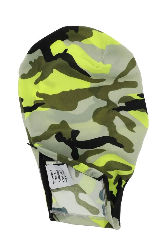 商品Vetements|Vetements camouflage nylon face mask,价格¥1236,第3张图片详细描述