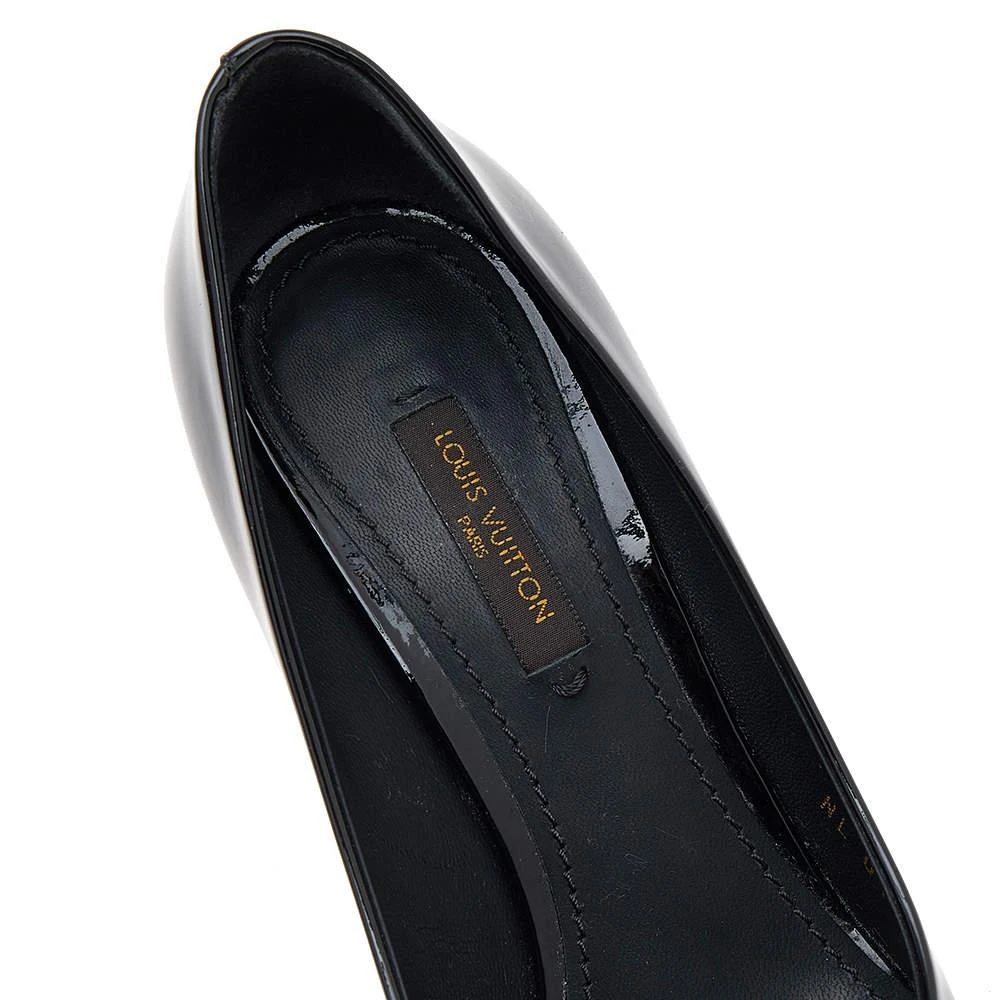 Louis Vuitton Black Patent Leather Betty Pumps Size 36 商品