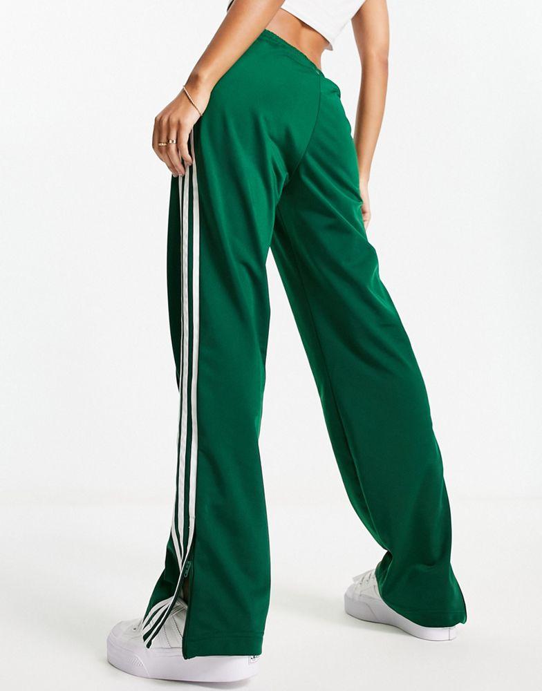 adidas Originals adicolor firebird joggers in dark green商品第3张图片规格展示