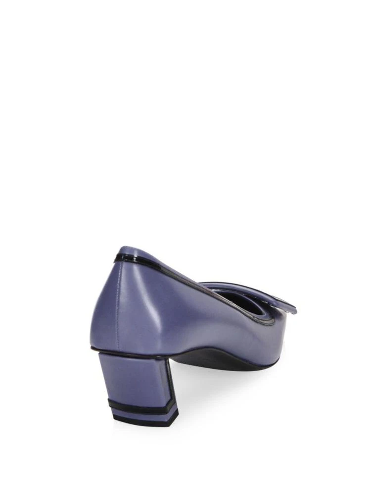 商品Roger Vivier|Belle Deco Leather Pumps,价格¥6642,第2张图片详细描述