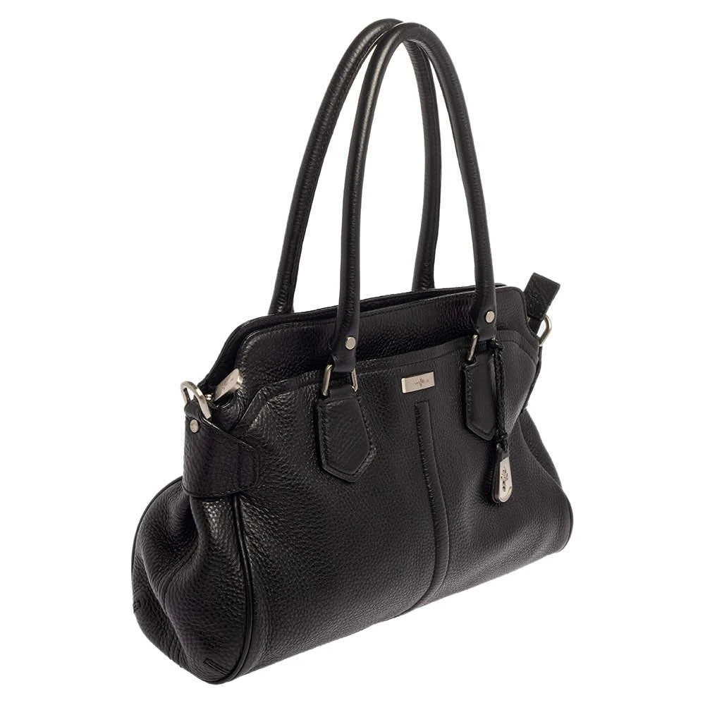 商品[二手商品] Cole Haan|Cole Haan Black Leather Tote,价格¥1643,第3张图片详细描述