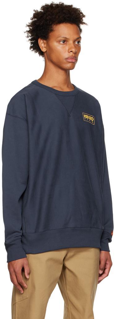商品Kenzo|Blue Kenzo Paris Oversize Sweatshirt,价格¥2860,第4张图片详细描述