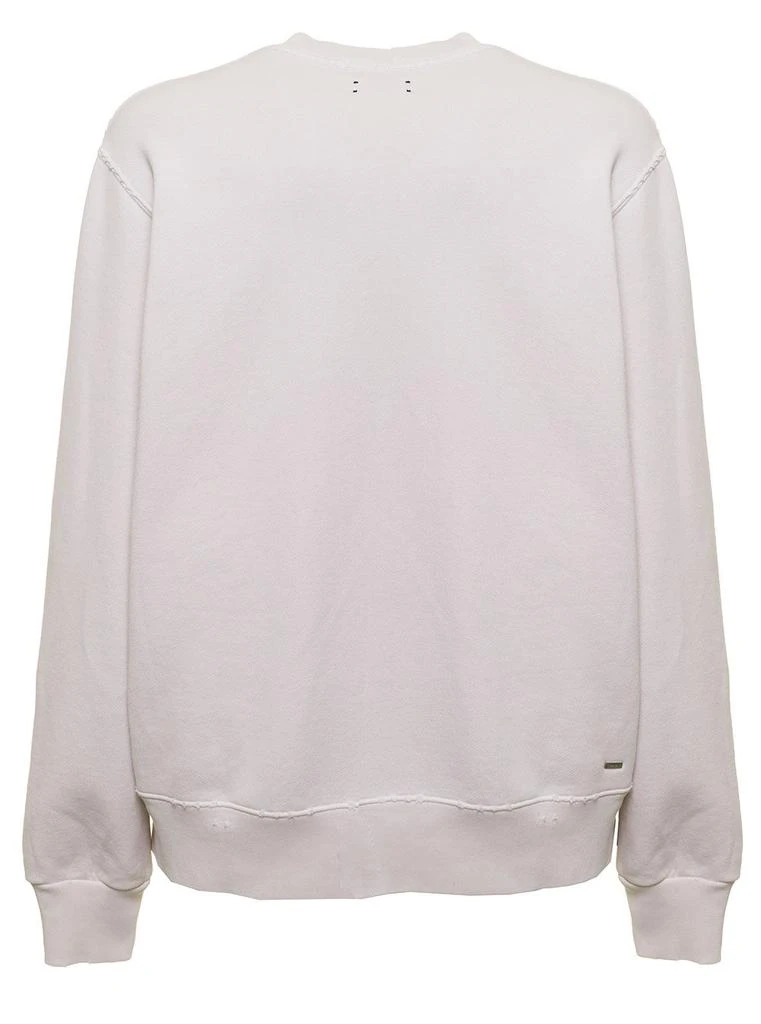 商品AMIRI|Amiri Man's White Cotton Sweatshirt with Bandana Logo detail,价格¥3177,第2张图片详细描述