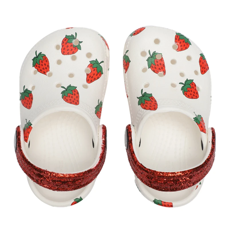 Classic food print clog k 经典食物印花图案小克骆格 儿童凉鞋拖鞋洞洞鞋 商品