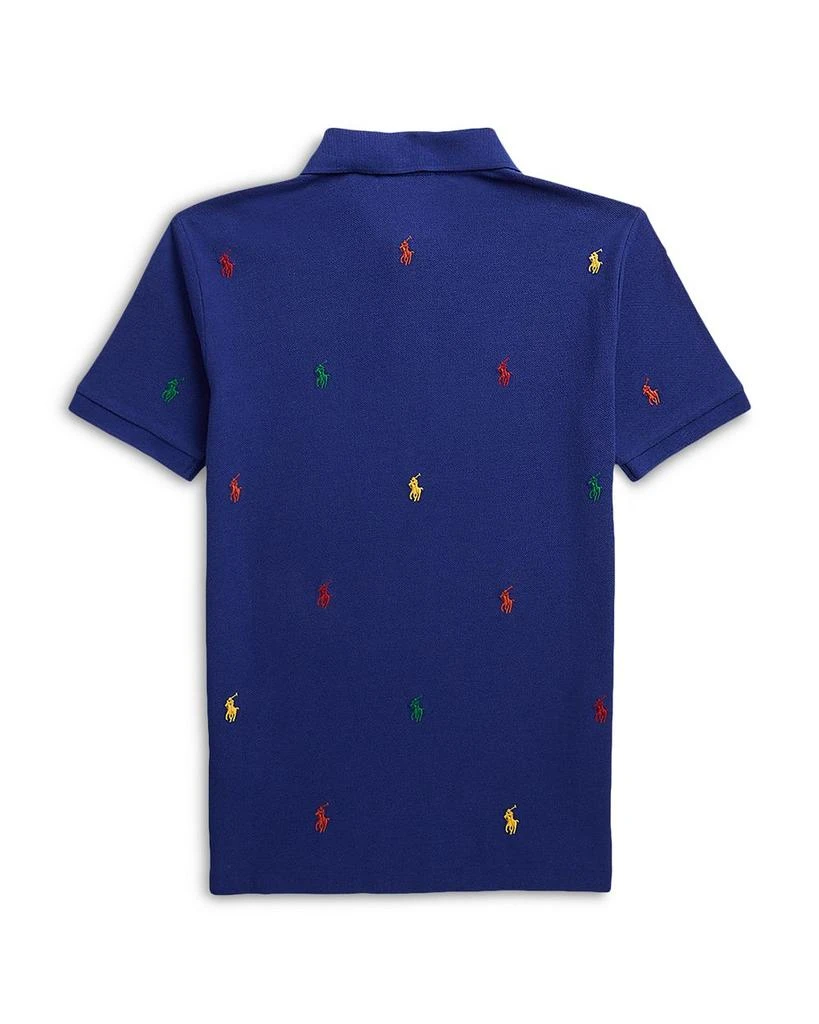 商品Ralph Lauren|Boys' Polo Pony Cotton Mesh Polo Shirt - Little Kid, Big Kid,价格¥446,第2张图片详细描述