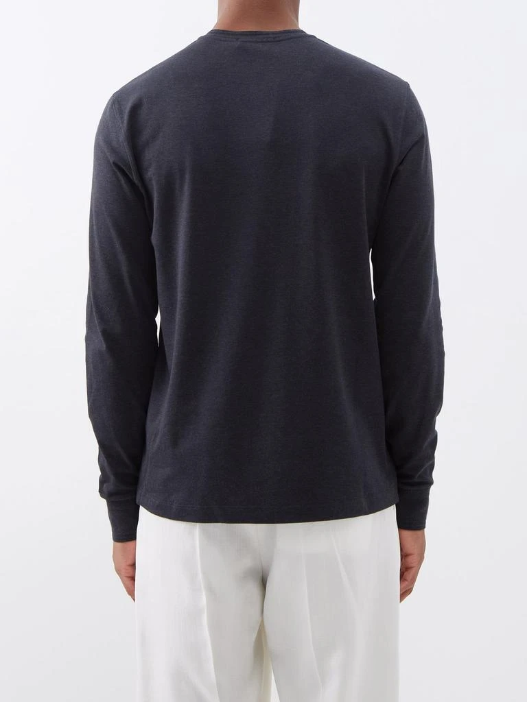 商品Ralph Lauren|Henley cotton-jersey top,价格¥1783,第5张图片详细描述