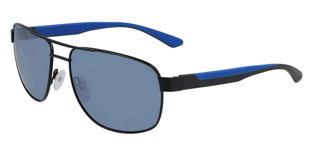 商品Calvin Klein|Blue Navigator Men's Sunglasses CK20319S 001 60,价格¥293,第1张图片