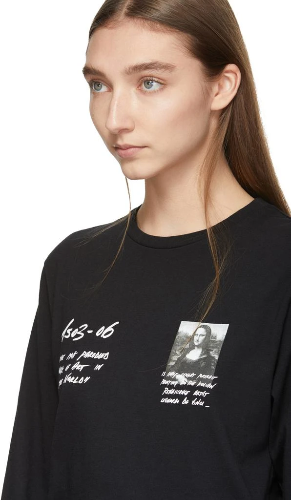 商品Off-White|Black Monalisa Long Sleeve T-Shirt,价格¥3257,第5张图片详细描述