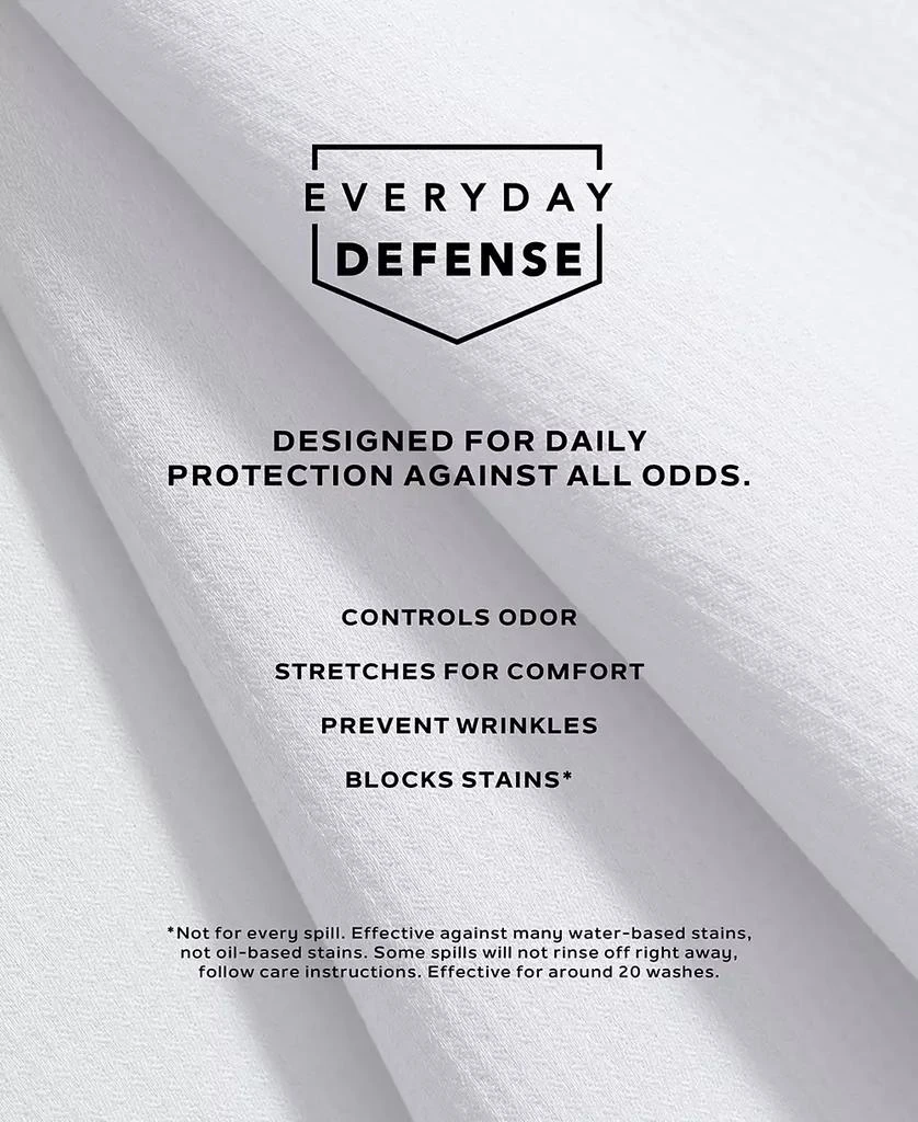 商品Van Heusen|Men's Classic/Regular Fit Stretch Wrinkle Free Sateen Dress Shirt,价格¥207,第5张图片详细描述
