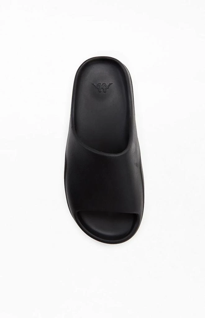 商品Kappa|Black Authentic Plume 1 Slide Sandals,价格¥149,第5张图片详细描述