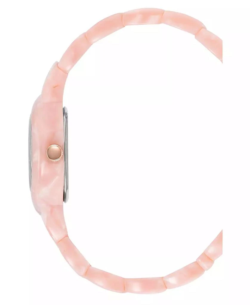 商品Anne Klein|Women's Quartz Pink Acetate Link Expansion Watch, 30mm,价格¥337,第2张图片详细描述