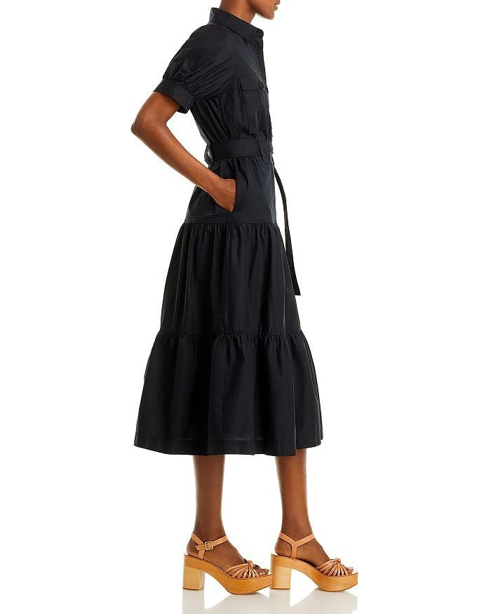 商品Derek Lam|Buffy Tiered Midi Dress,价格¥3656,第5张图片详细描述