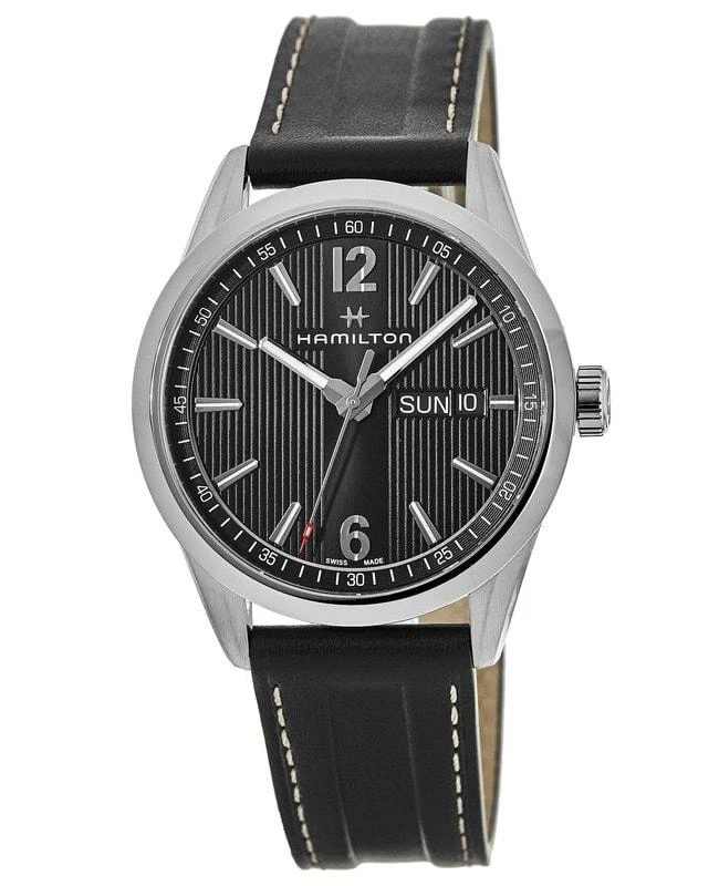 商品Hamilton|Hamilton Broadway Day Date Quartz Men's Watch H43311735,价格¥2991,第1张图片
