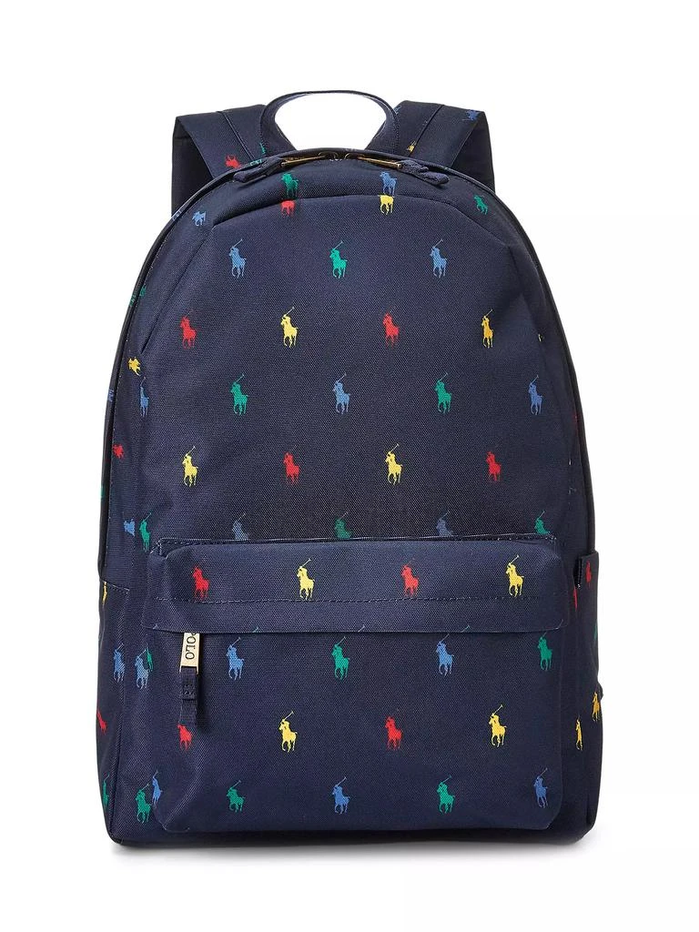 商品Ralph Lauren|Monogram Logo Backpack,价格¥576,第1张图片