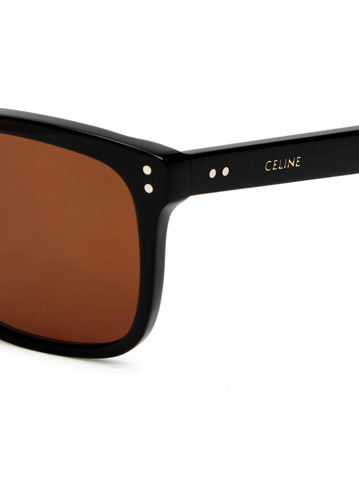 商品Celine|Black square-frame sunglasses,价格¥2590,第3张图片详细描述